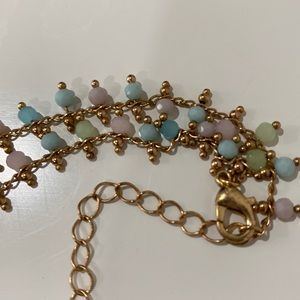 Pastel Colored Choker Necklace